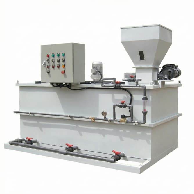 Polymer Make-Up System for Wastewater Treatment