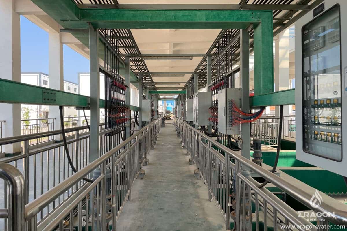Centralized Wastewater Collection Corridor In Electroplating Industrial Park