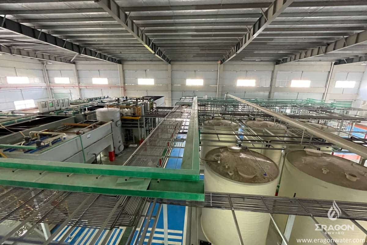 Industrial Wastewater Equalization And Treatment Tanks