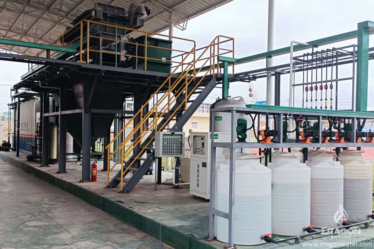 نظام معالجة مياه الصرف الصحي والمياه النقية في مصانع المواد الإلكترونية