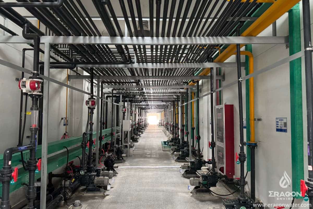 محطة معالجة مياه الصرف الصحي المركزية، مجمع التشطيبات السطحية الصناعية