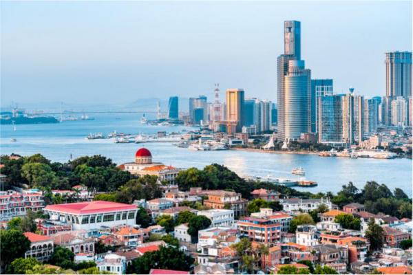 Xiamen Coastal City And Modern Urban Development In Southeast China